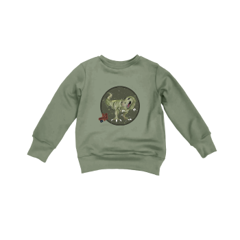 Patch / Aufnäher  - Dino Army rund